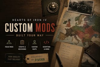 create a hoi4 mod for you