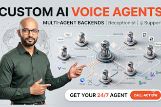 build an ai voice agent receptionist for customer support