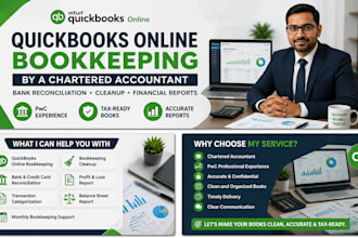 do quickbooks online bookkeeping as a chartered accountant