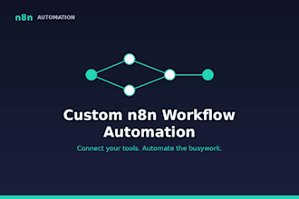 build custom n8n automation workflows for your business