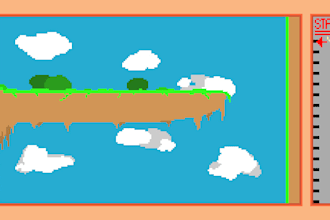 make a pixel art background