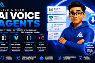 build retell ai agent, vapi ai voice agent, gohighlevel voice ai, n8n ai agent