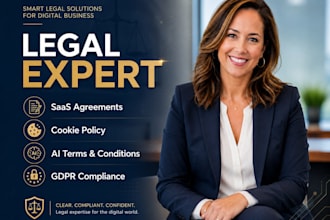 draft ai saas startup legal documents gdpr policies and compliance