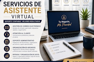 seré tu asistente virtual ejecutiva y administrativa
