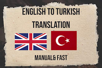 professionally translate english to turkish and turkish to english