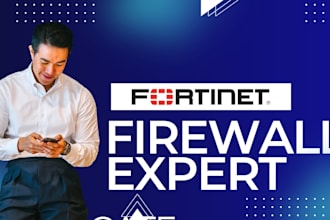 be your expert fortigate firewall configuration and vpn specialist
