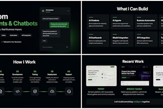build custom ai agents, chatbots and ai automation