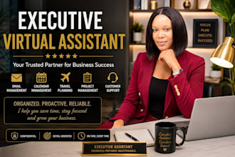 be your executive assistant and customer support