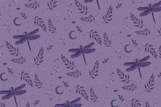 design a handmade style seamless pattern