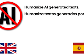 humanize ai generated texts and content