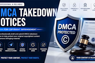 submit dmca takedown notices for facebook instagram copyrighted content removal