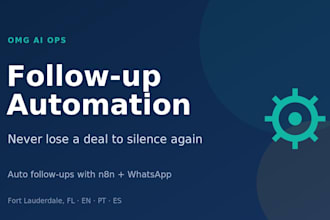 automate your follow ups and reminders with n8n and whatsapp