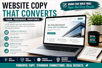 write SEO website copy for your business