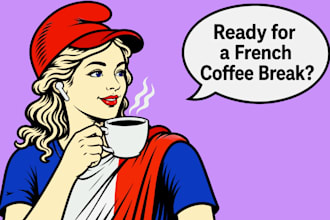 help you speak french in a 15 minute conversation with live corrections