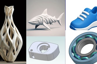 create print ready stl files and 3d models for 3d printing