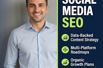 do social media SEO content strategy for organic growth