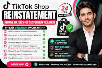 create tiktok shop,approve tiktok category violation removal fix tiktok shop