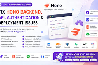 fix hono backend, API, authentication and deployment issues