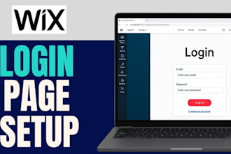 build wix client portal member area login dashboard with wix velo cms wix studio