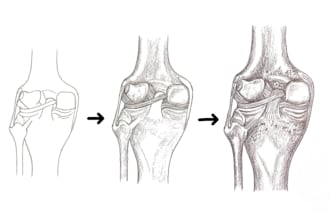 draw premium medical anatomy and biology diagrams
