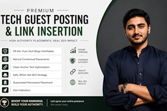 do tech guest blogging and tech link insertion with dofollow links