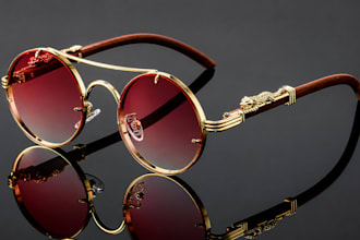 create 3d sunglasses and eyewear frame design, product animation and rendering