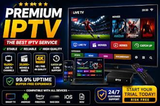 setup and configure iptv player on smart TV