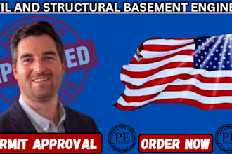 engineering permit, north california, texas city permit drawing, USA steel plans