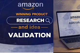 amazon winning product research and idea validation