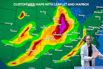 develop custom web maps with leaflet and mapbox