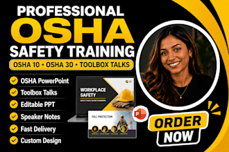 create osha safety training powerpoint toolbox talks osha 10 osha 30