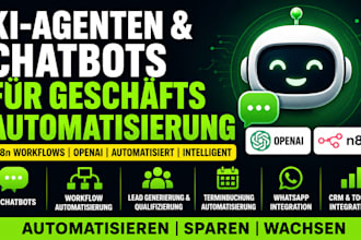 erstelle n8n ki agenten, chatbots und ki automatisierungen mit openai