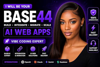 deploy base44 expert base44 integration base44 migration base44 app vibe coding