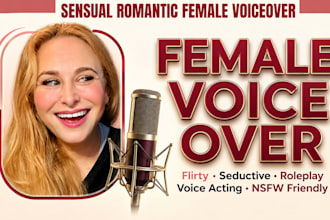 record female voice acting for erotic voice over audio nsfw sfw fantasy games