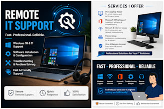 provide professional IT support and technical troubleshooting