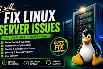 fix linux server issues