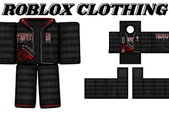 design custom roblox clothing roblox shirts roblox pant anime y2k  outfit