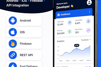 develop a professional react native mobile app