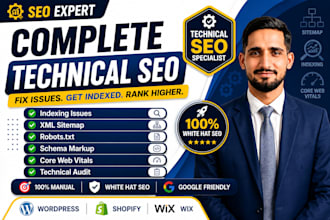 do complete technical SEO fix indexing issues sitemap robots txt