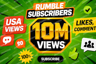 do organic rumble channel promotion, rumble video promotion