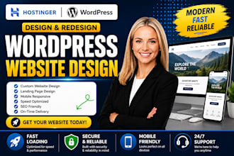 build modern wordpress website on hostinger redesign hostinger website wordpress