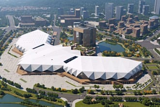 modern complex venue museum,stadium sports hall,arena urban,festival,event maps