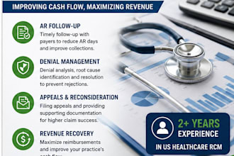 provide medical billing ar follow up and denial management services