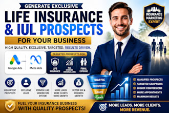 generate exclusive life insurance and iul prospects for your business