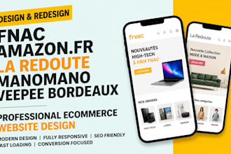 create fix fnac amazon fr la redoute manomano veepee bordeaux store design