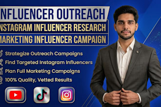 influencer outreach instagram influencer research marketing influencer campaign