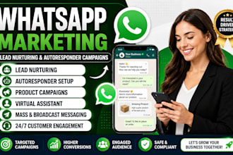 whatsapp lead nurturing bulk campaign autoresponder whatsapp mass dm