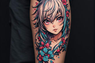 make your dream anime tattoo design