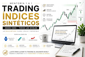 mentor de trading 1 a 1 Índices sintéticos volatility crash boom