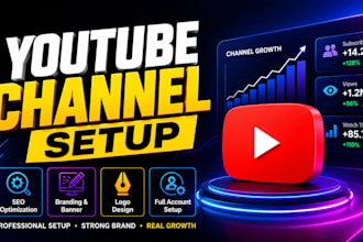 successfully create and set up your youtube channel